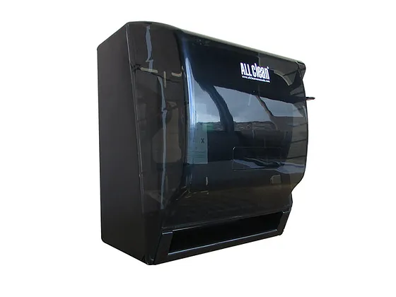 Dispensador de Toallas para Manos con Palanca ABS Negro