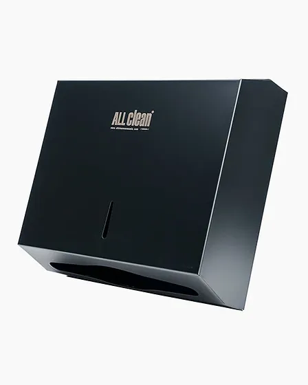 Dispensador de Toallas Z Fold Acero Inoxidable 305 Negro
